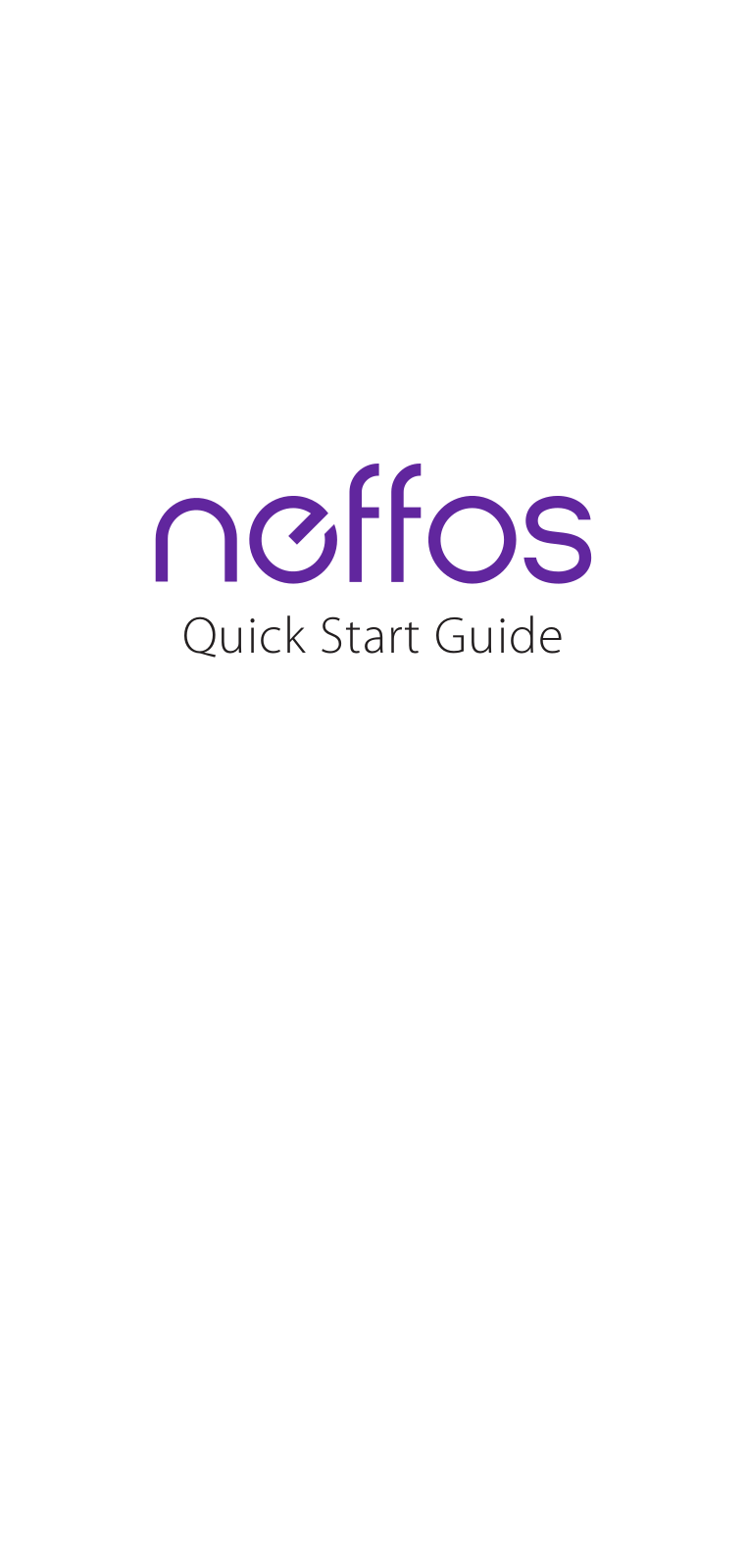 Neffos X1 Quick Start Guide