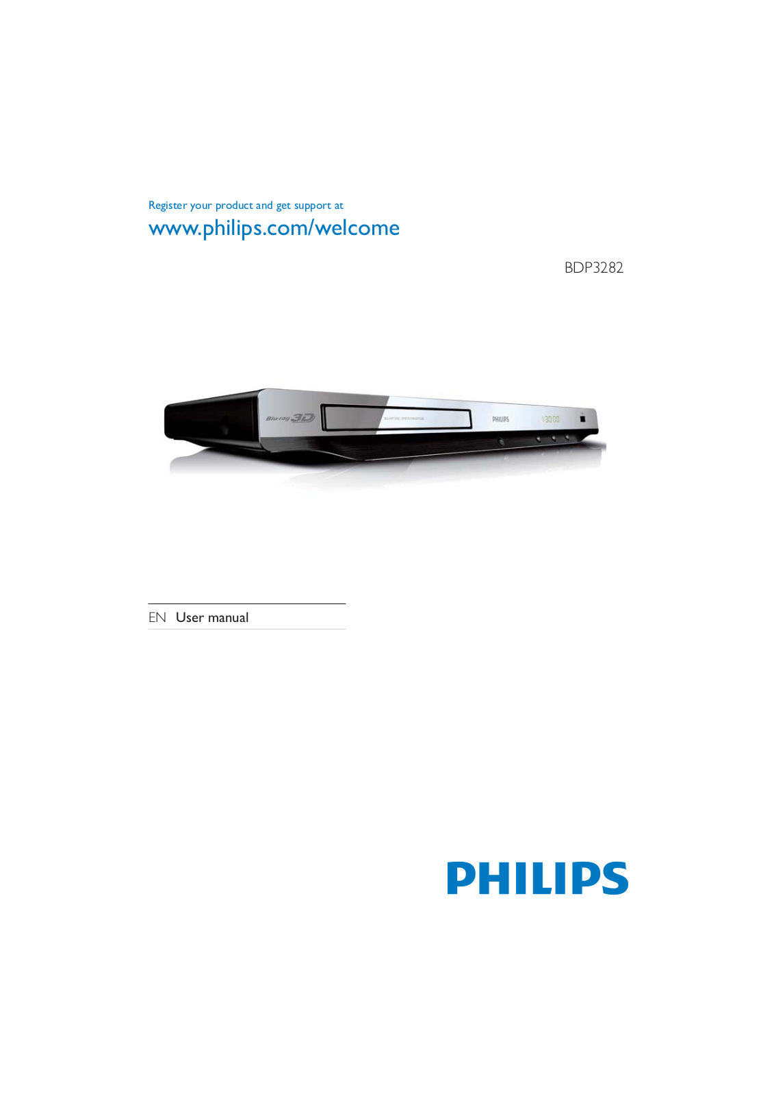 Philips BDP3282 User Manual