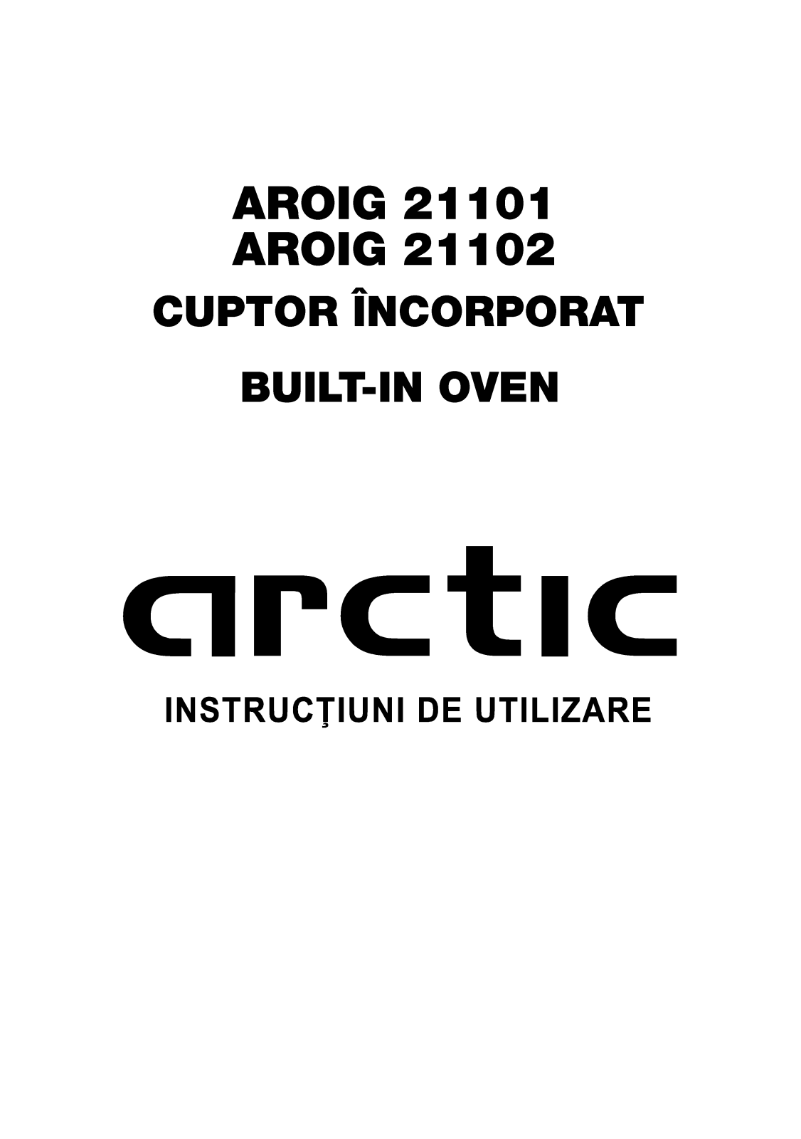 Arctic AROIG 21101, AROIG 21102 User guide - ManualMachine.com