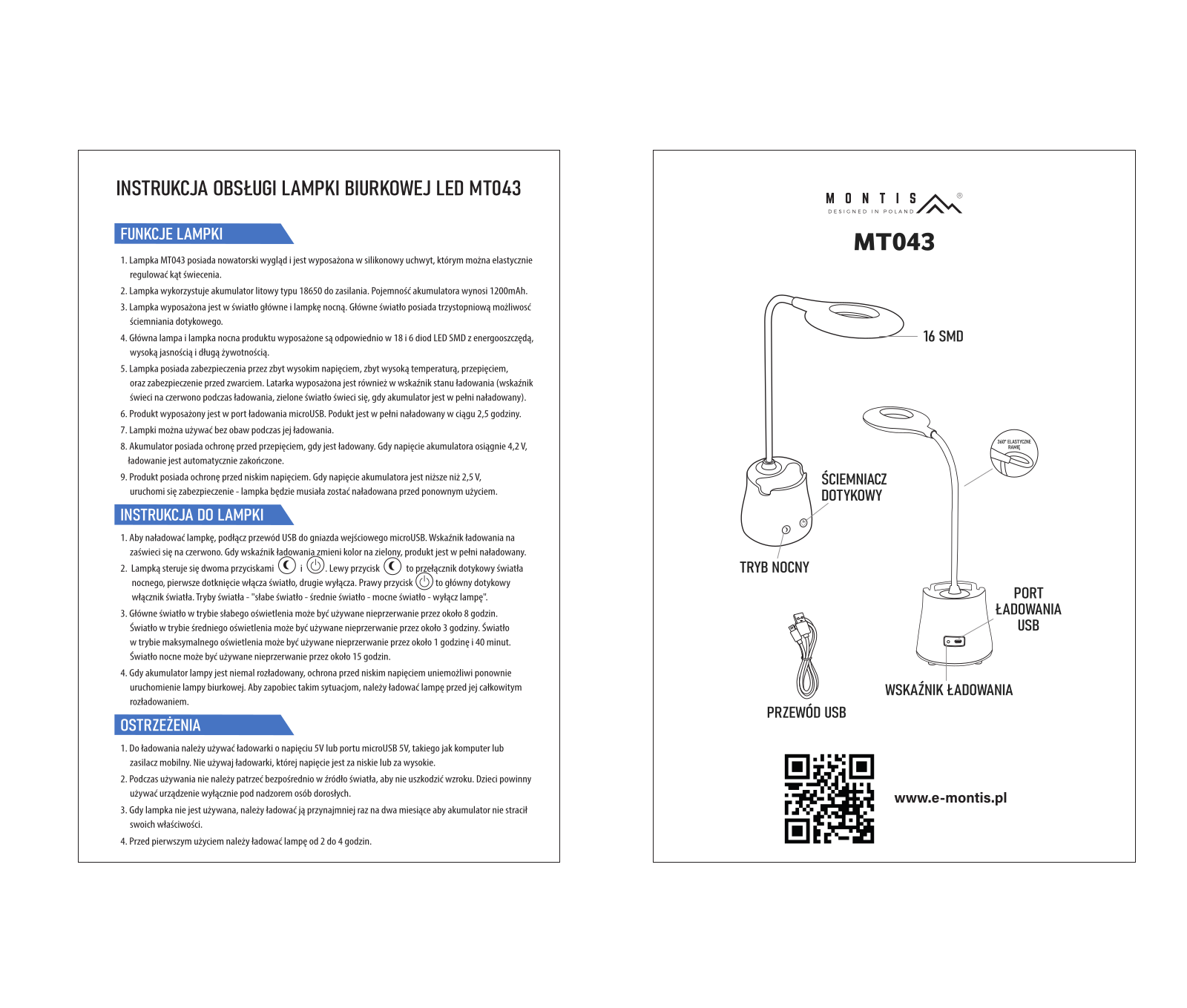 Montis MT043 User guide - ManualMachine.com