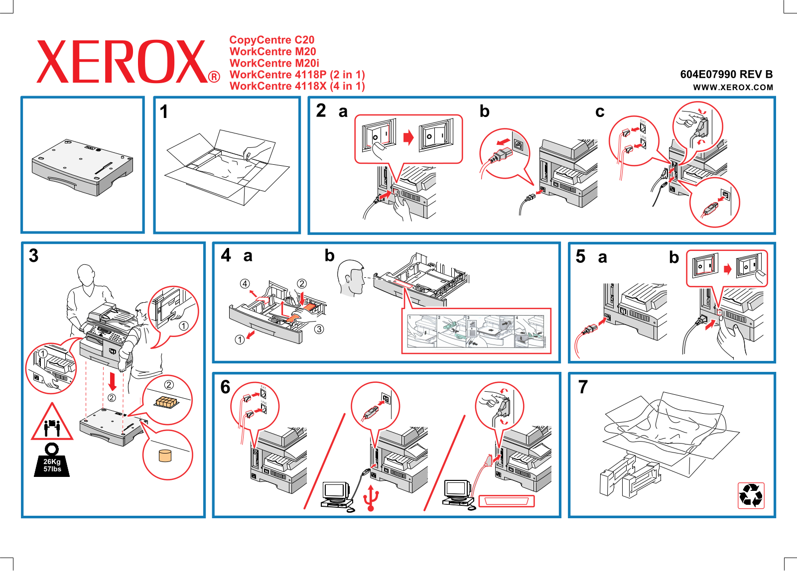 Xerox M20, M20I, 4118P User Manual