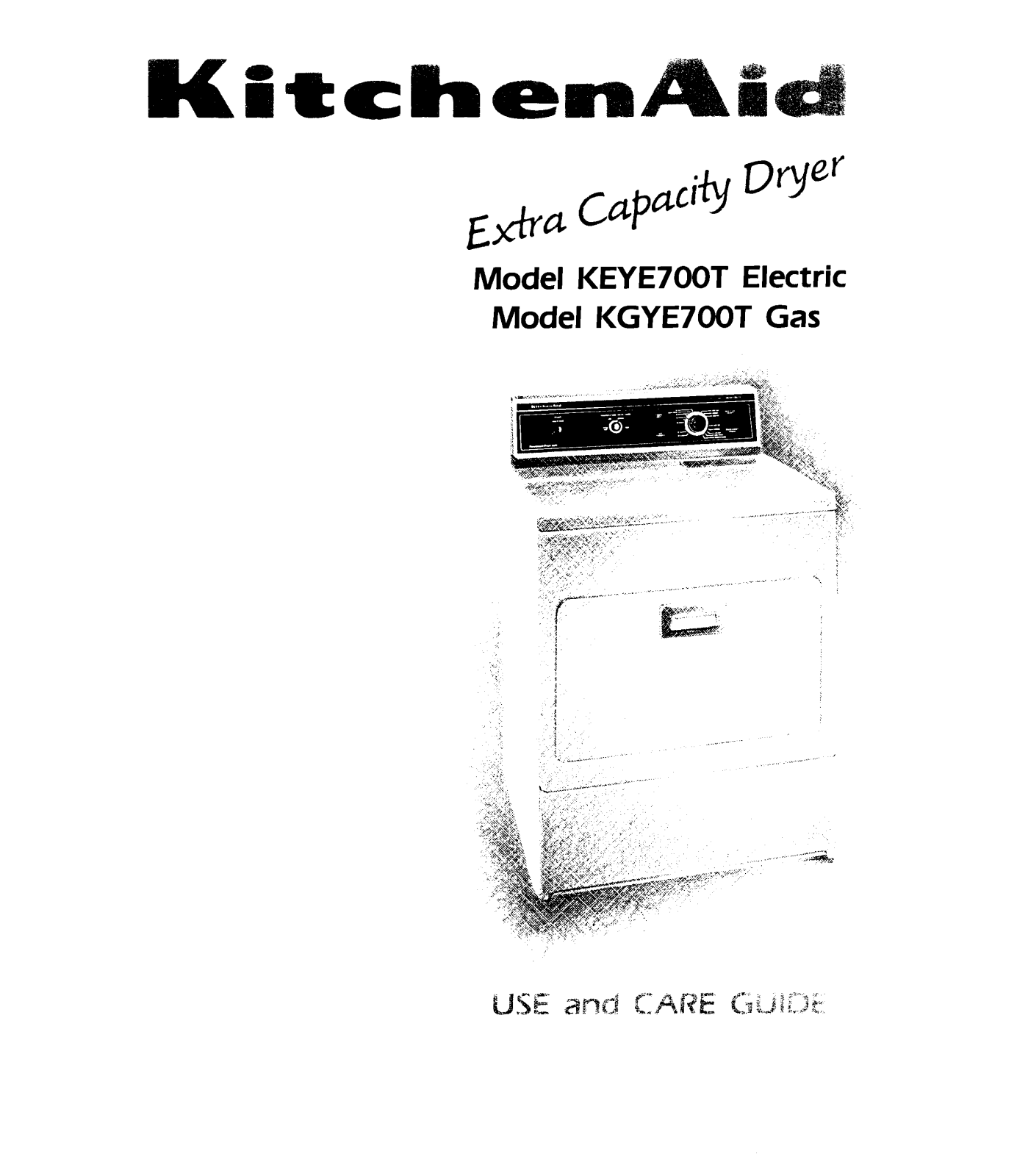 KitchenAid KGYE700T, KEYE700T User Manual