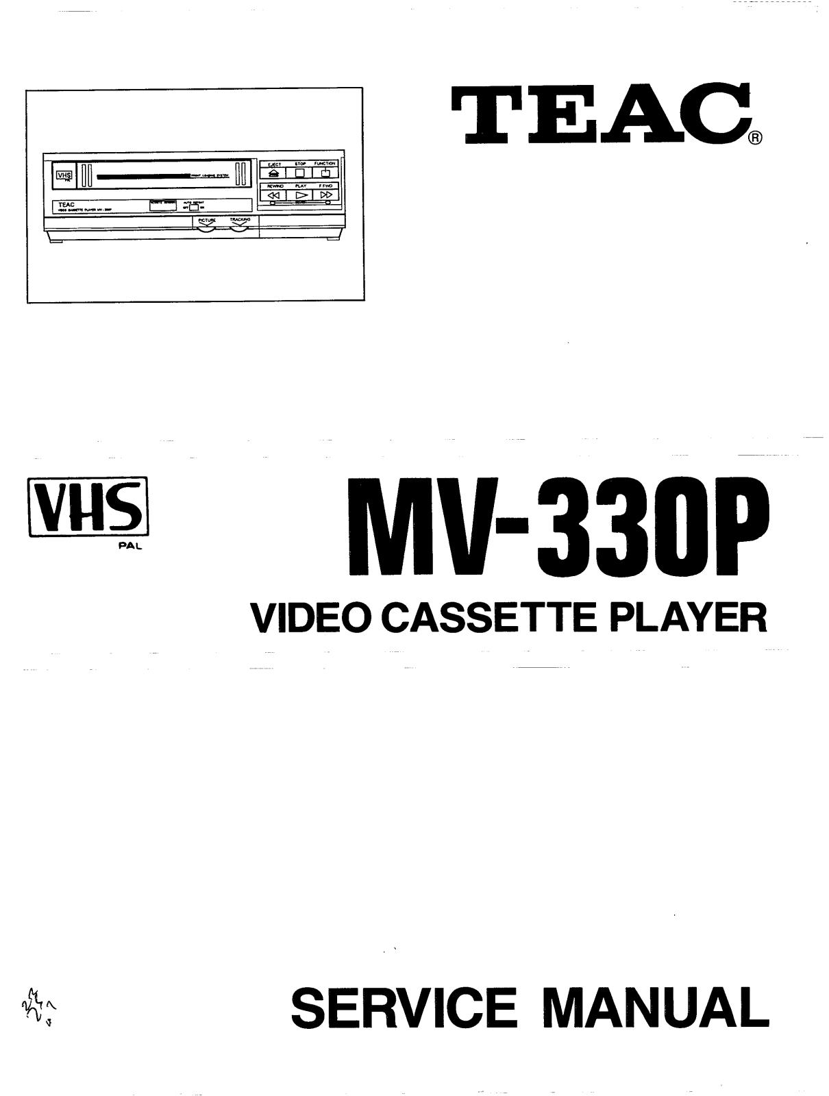 TEAC MV-330-P Service manual