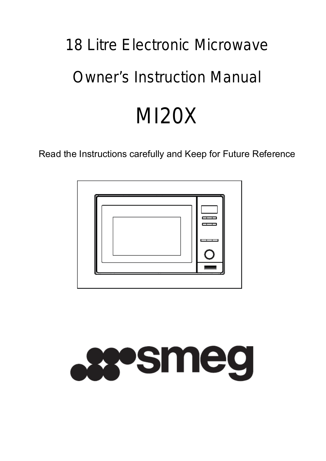 Smeg MI20X User Manual