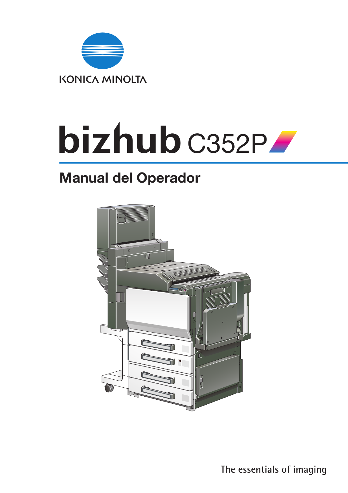 Konica minolta BIZHUB C352P User Manual