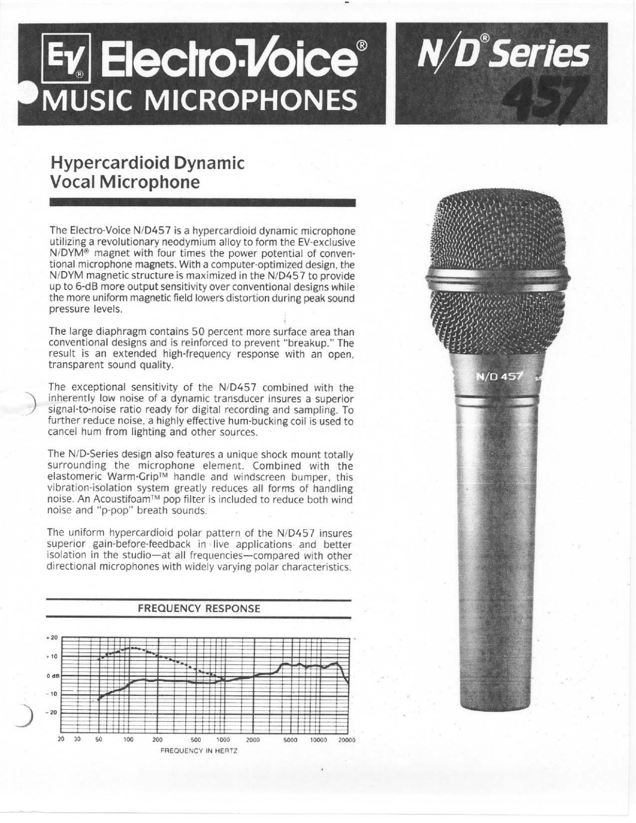 Electro-Voice N-D457 User Manual