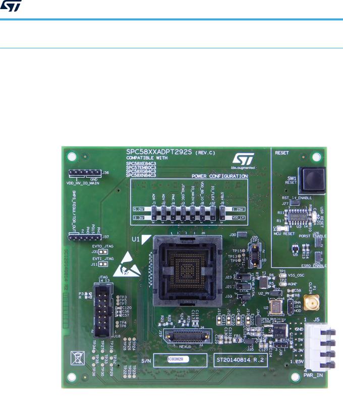 STMicroelectronics SPC58XXADPT292S User Manual