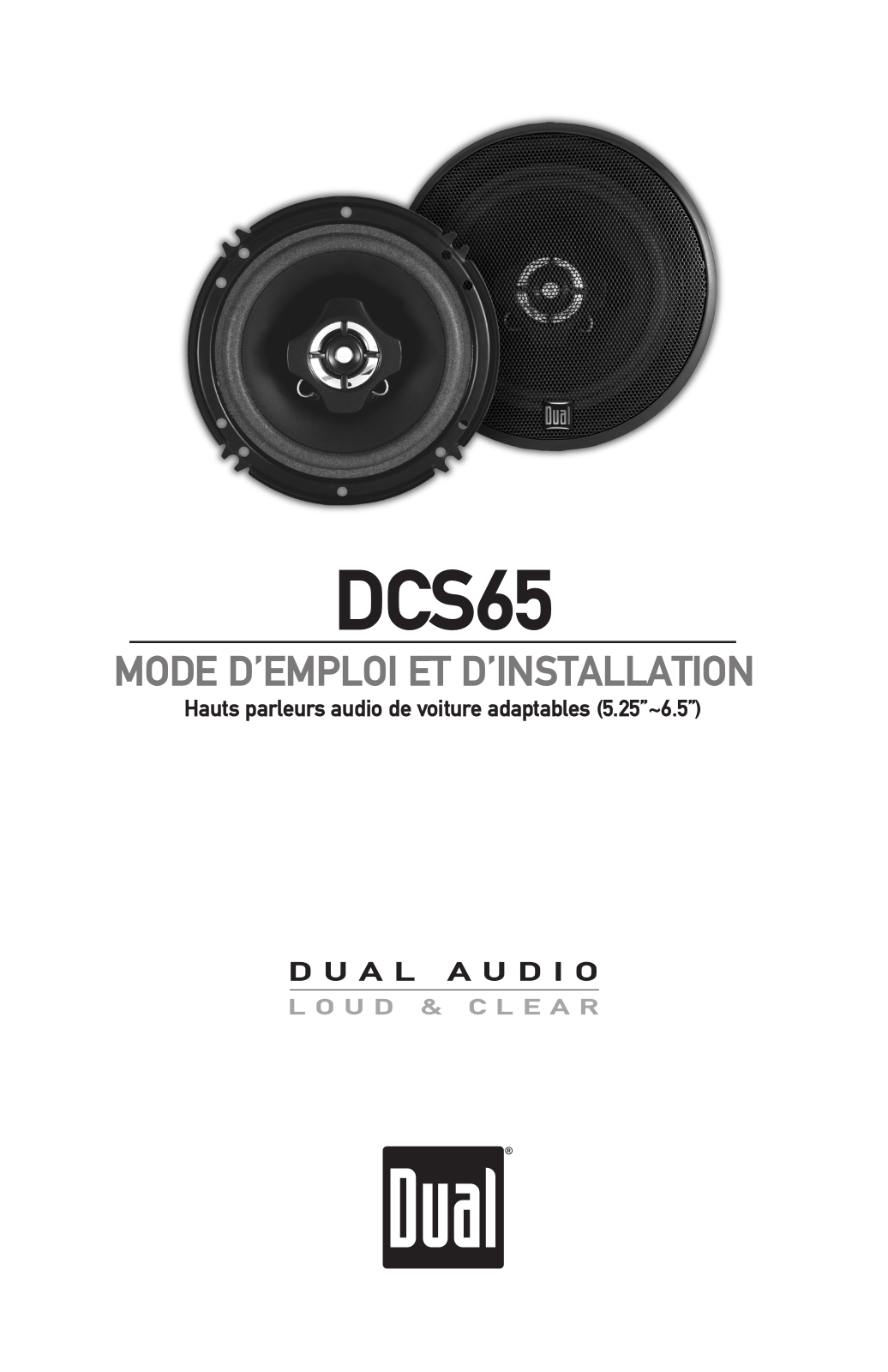 Dual DCS65 User Manual