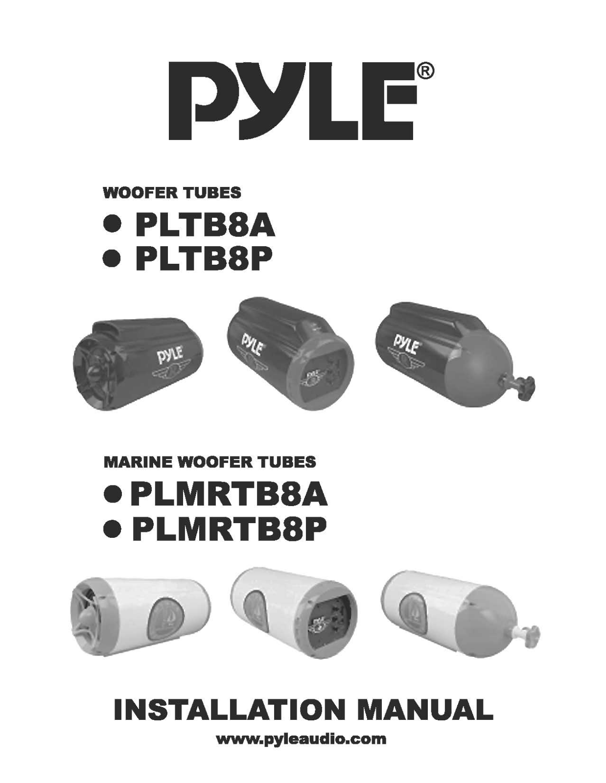 Pyle PLMRTB-8-A Owners manual