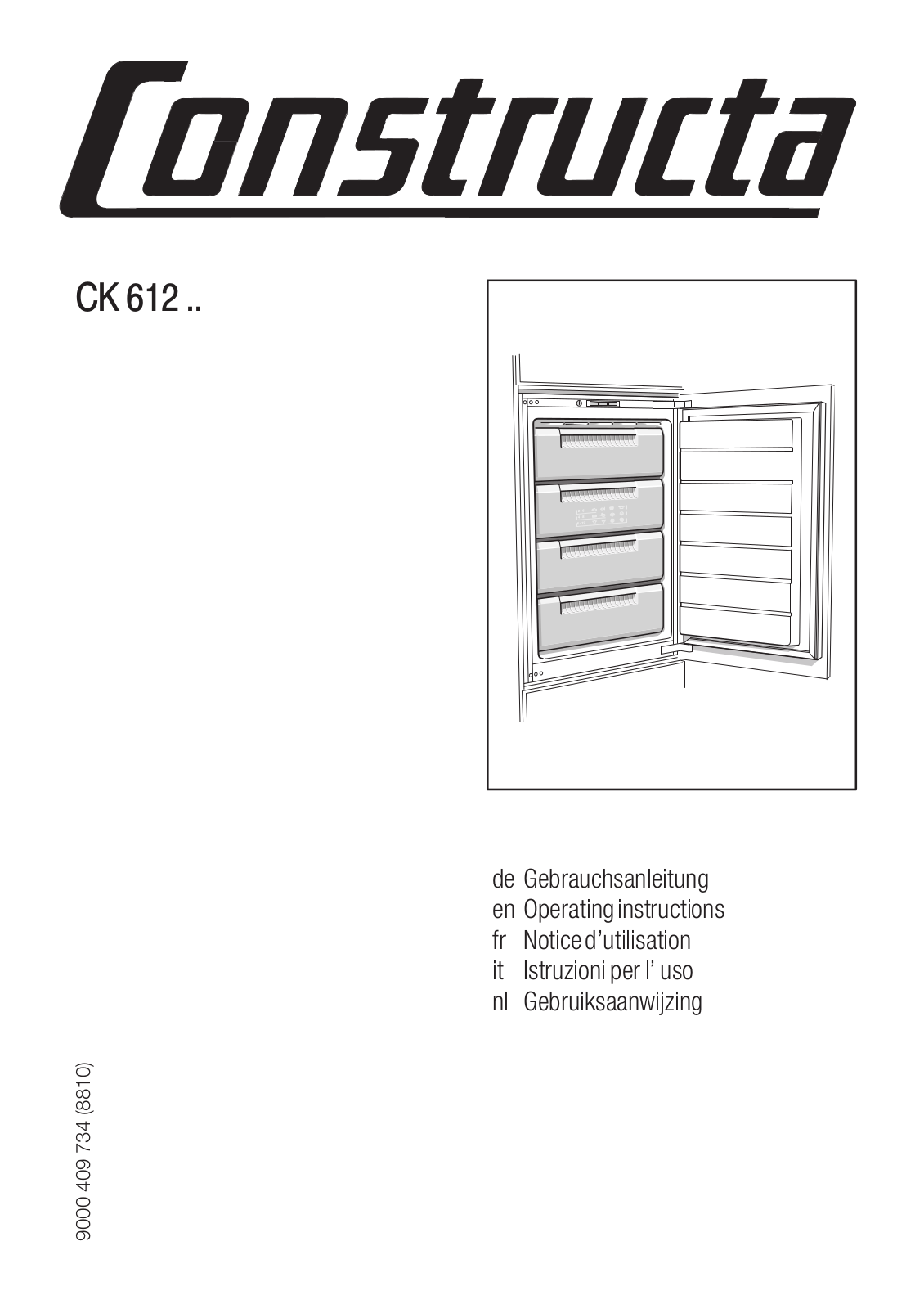 Constructa CE61250 User Manual