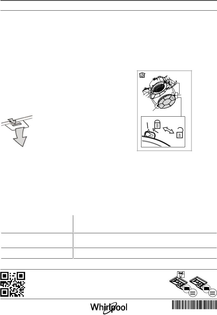 WHIRLPOOL WSLK 66/1 AS X Daily Reference Guide