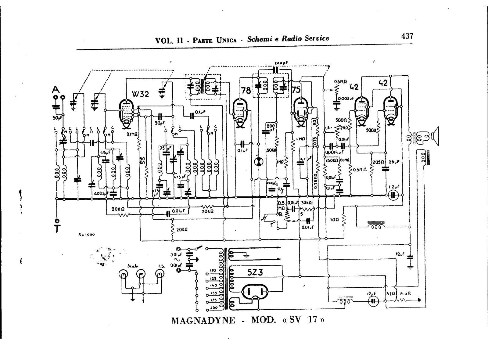 Magnadyne sv17 schematic