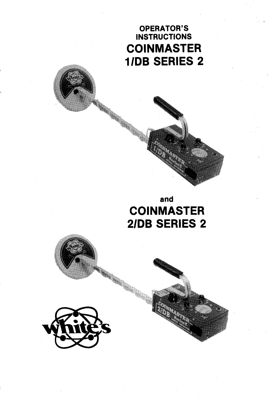 Whites electronics 2DB Series, 1DB Series User Manual