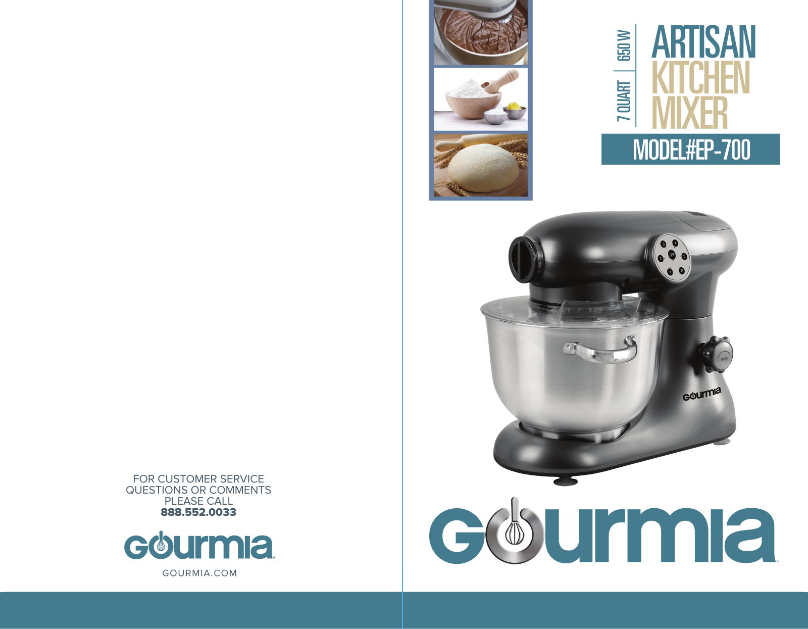 Gourmia EP-700 User Manual