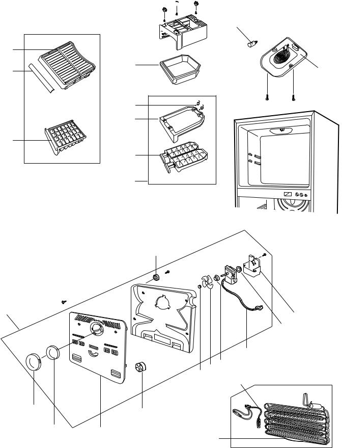 Samsung SR-30, SR-34, SR-37 FREEZING COMPARTMENT