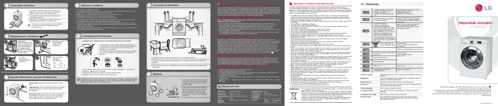 Lg F1403FDS User Manual