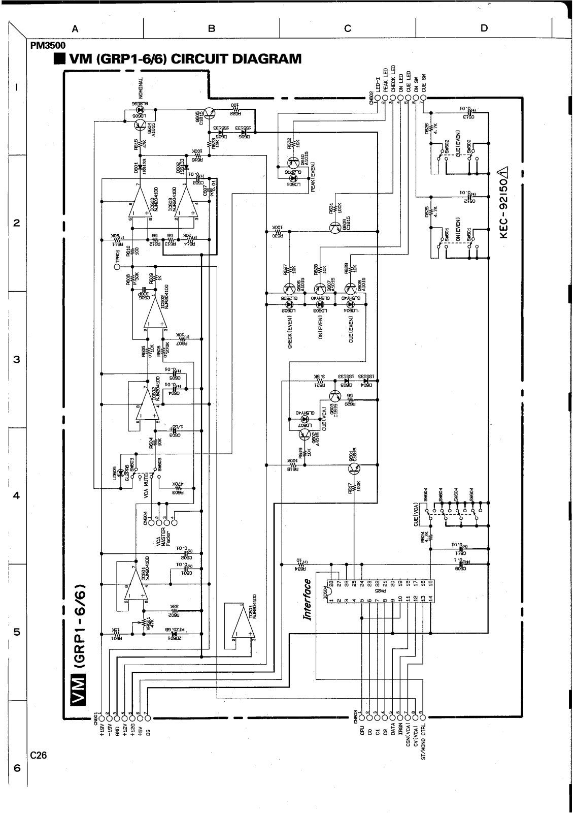 Yamaha pm3500-m, PM-3500d User Manual