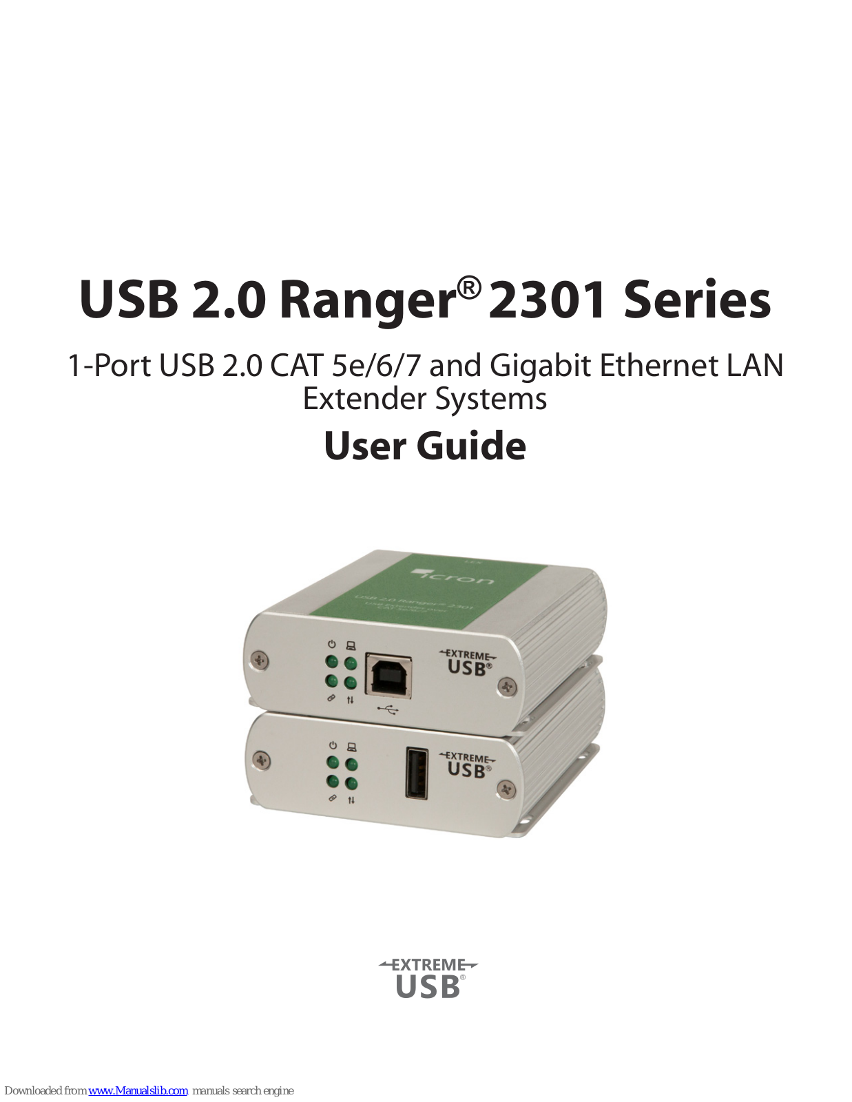 Extreme USB Ranger 2301GE-LAN, Ranger 2301 User Manual