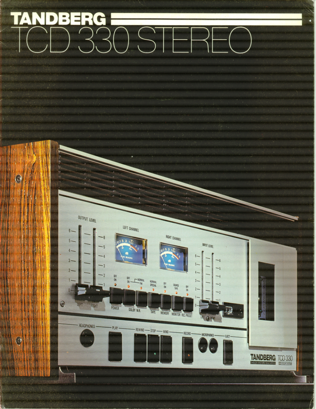 Tandberg TCD-330 Stereo Brochure