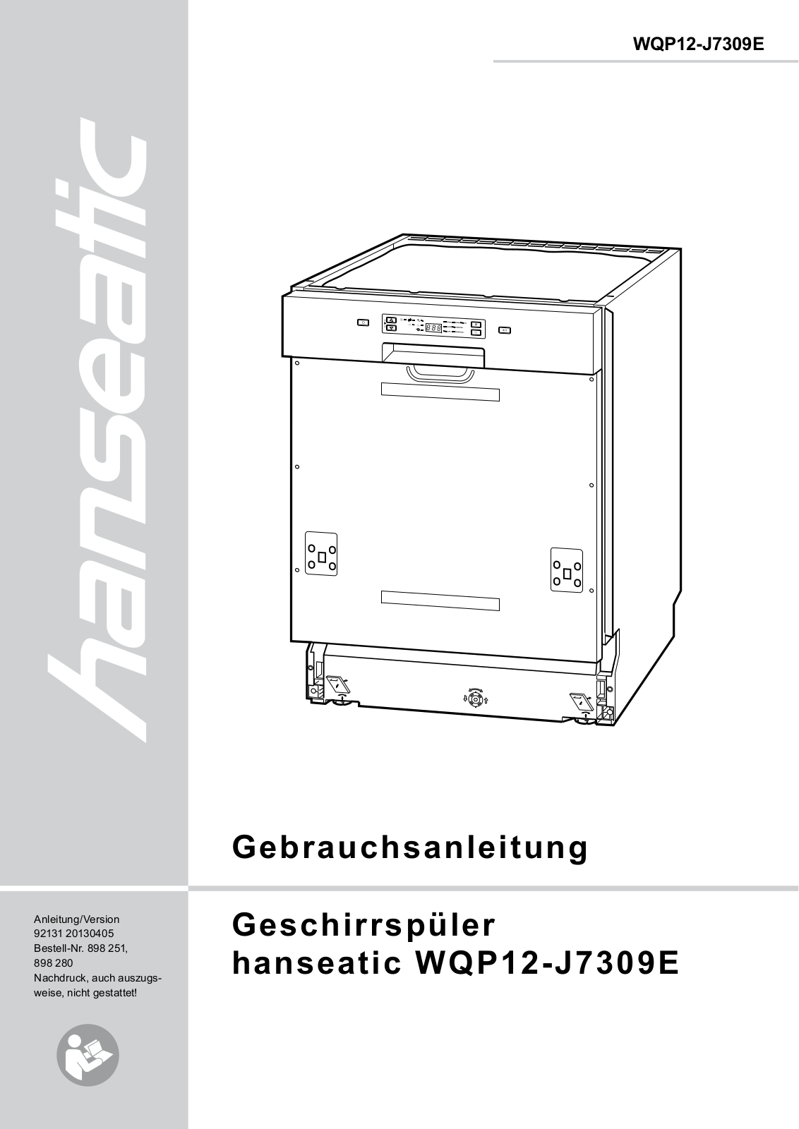 Hanseatic WQP12-J7309E User Manual