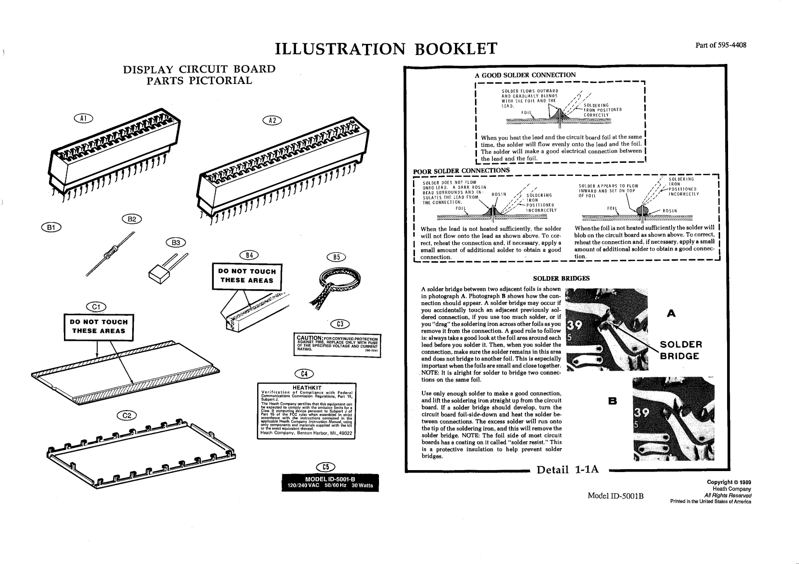 Heathkit ID-5001 Installation Manual