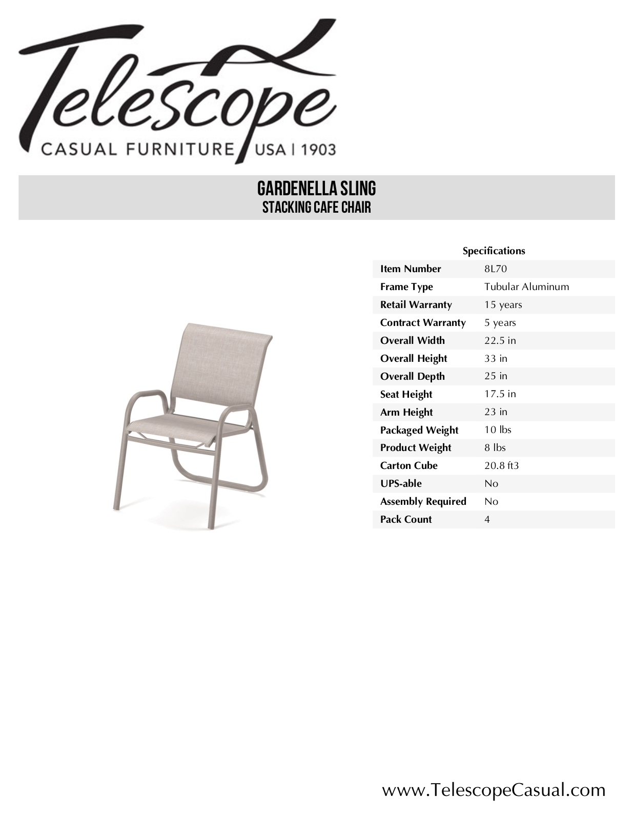 Telescope Casual TE2932 Specifications - ManualMachine.com