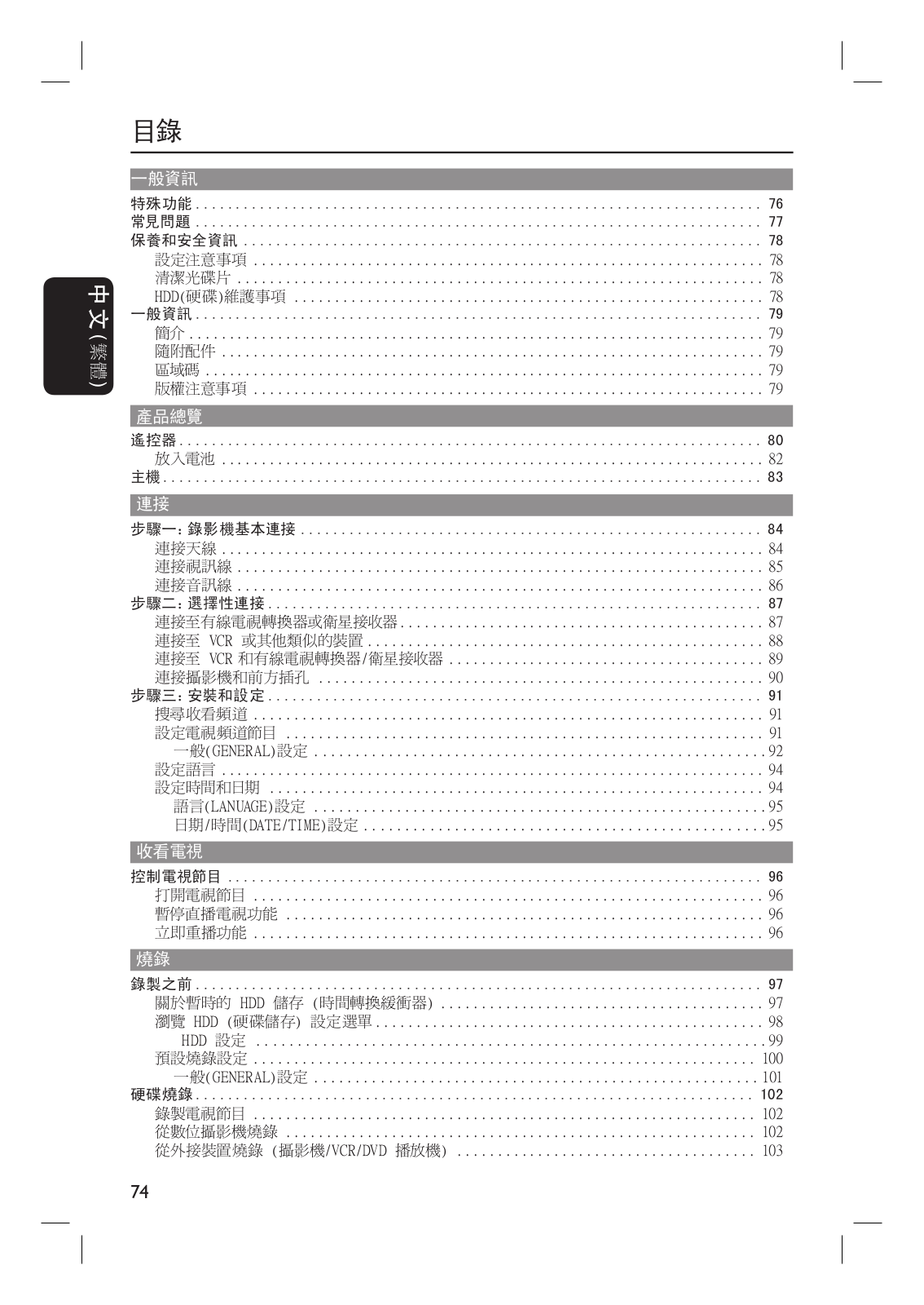 Philips DVDR3360H User Manual