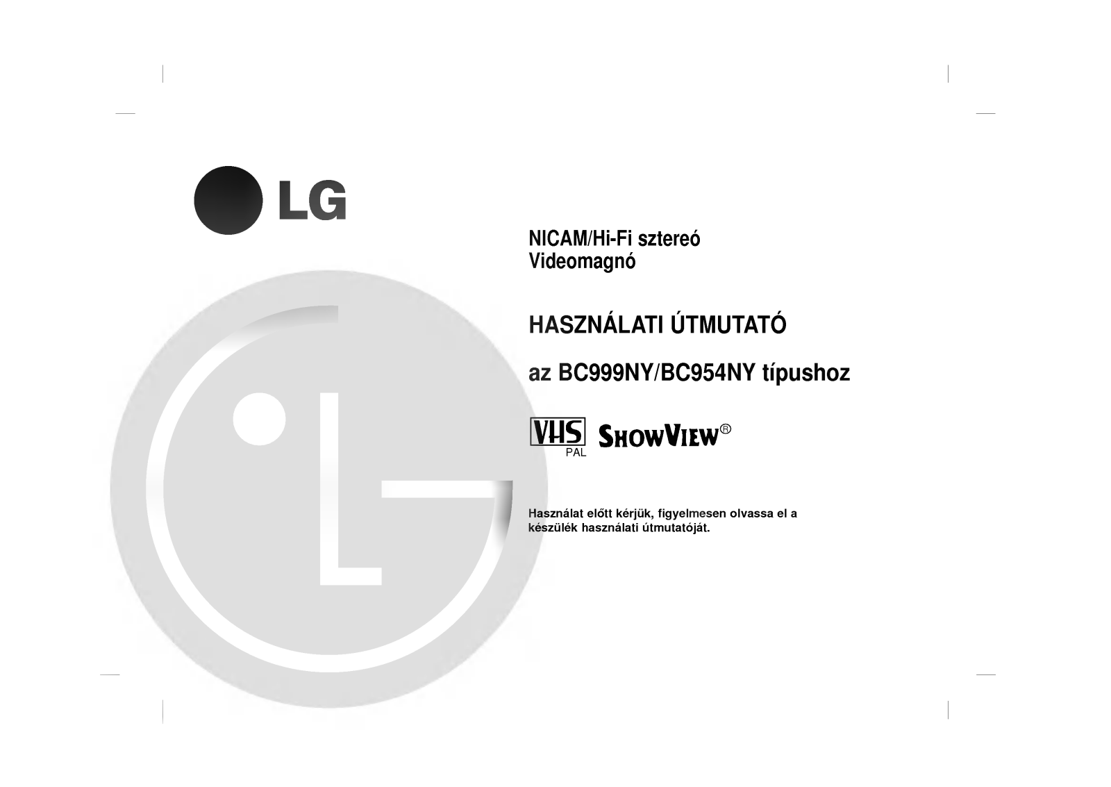 LG ABC999NY User Guide