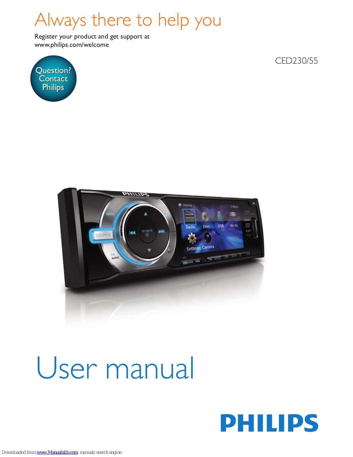Philips CED230/55 User Manual - ManualMachine.com