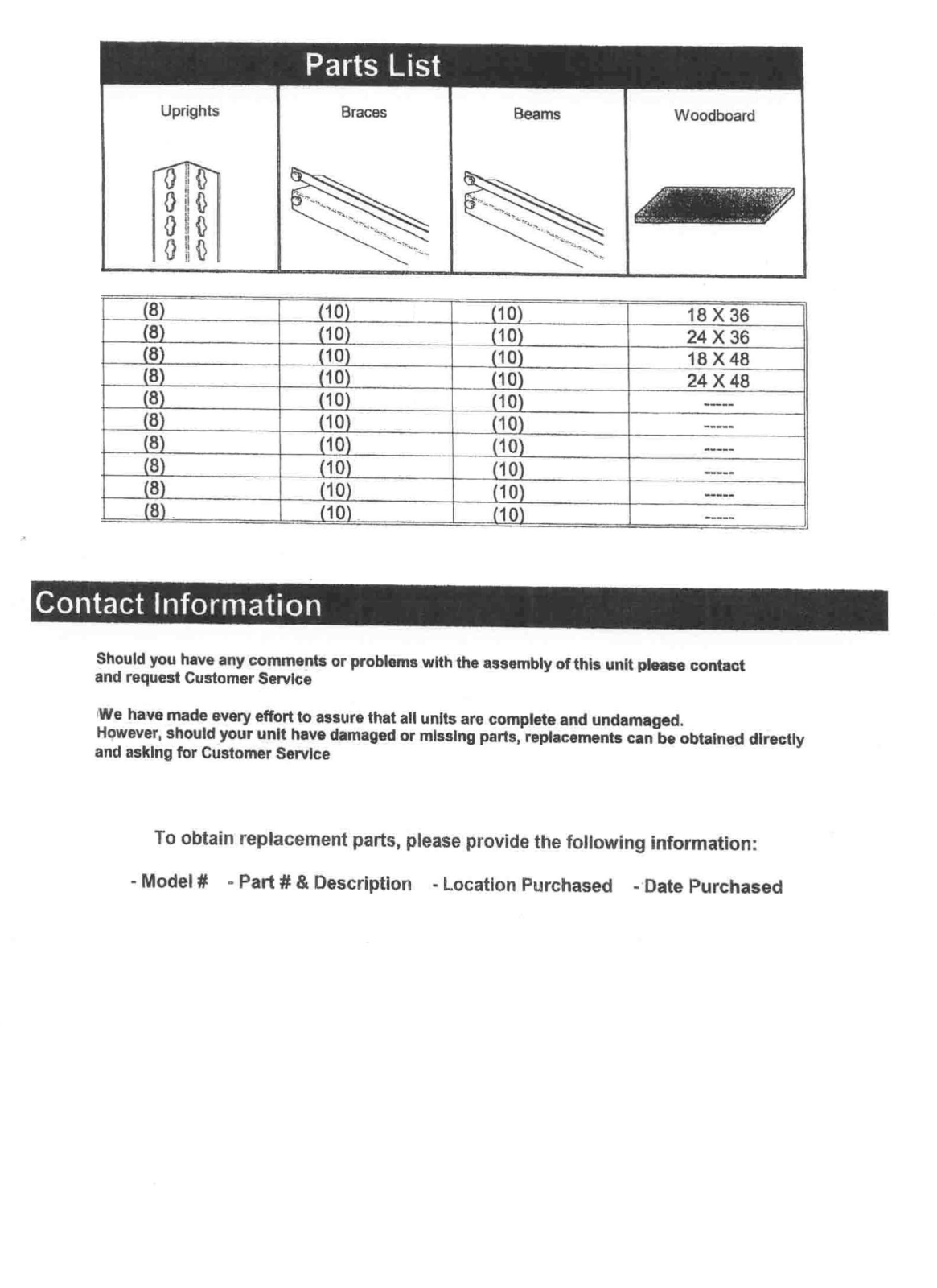 WFX Utility W001727770 Installation & Assembly - ManualMachine.com