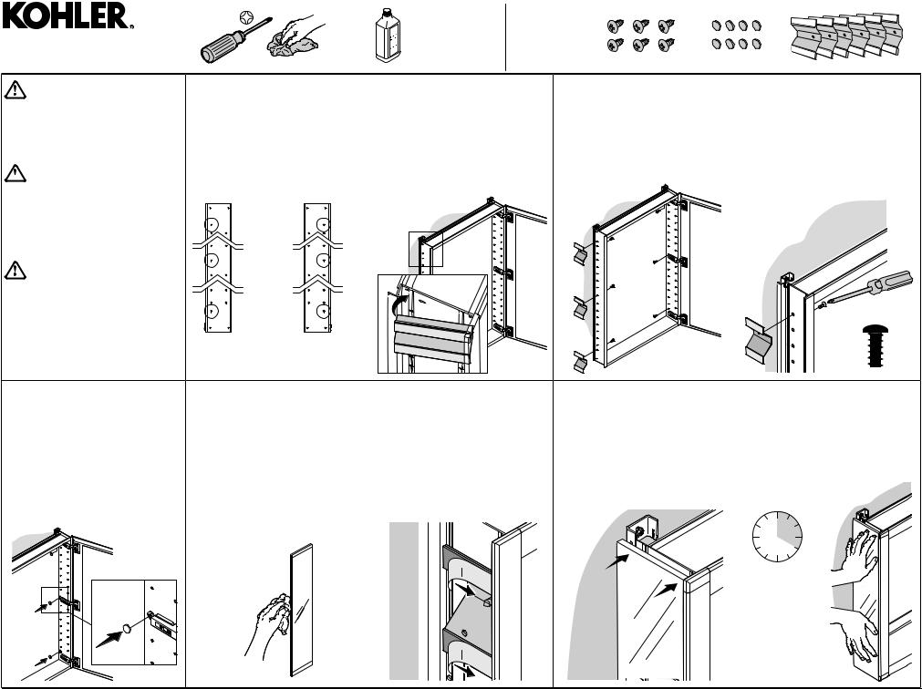 KOHLER K-2878 Installation Manual