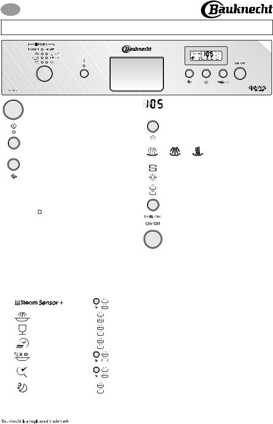 Bauknecht GSI PL 97 IN installation and maintenance instructions