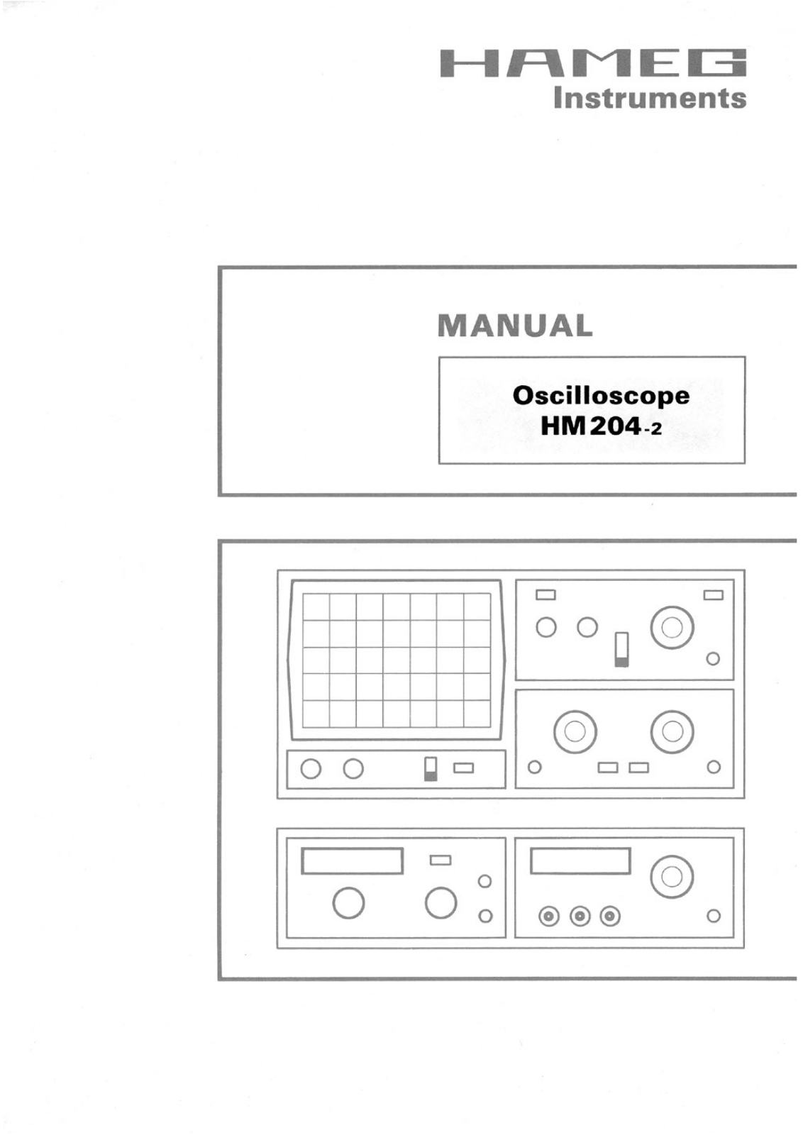 Hameg hm204 schematic