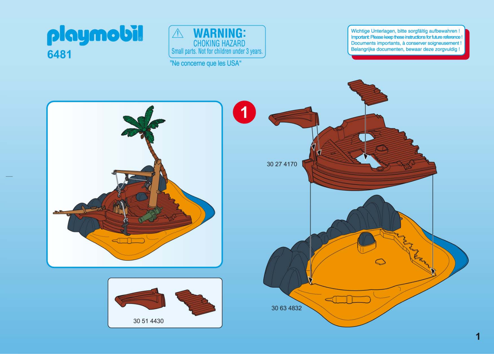 Playmobil 6481 Instructions