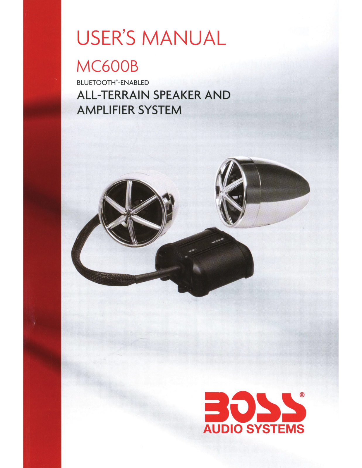 Boss MC600B User Manual