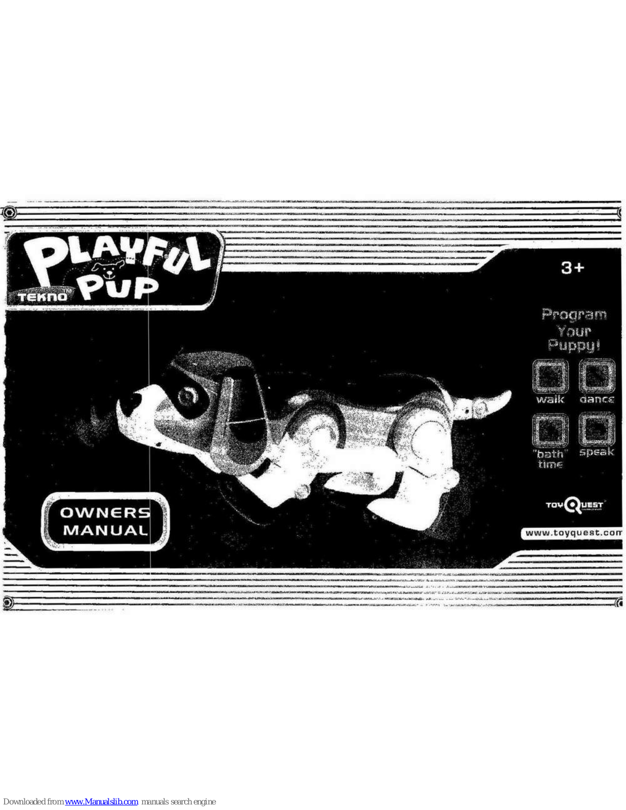 Tekno Playful Pup Owner's Manual