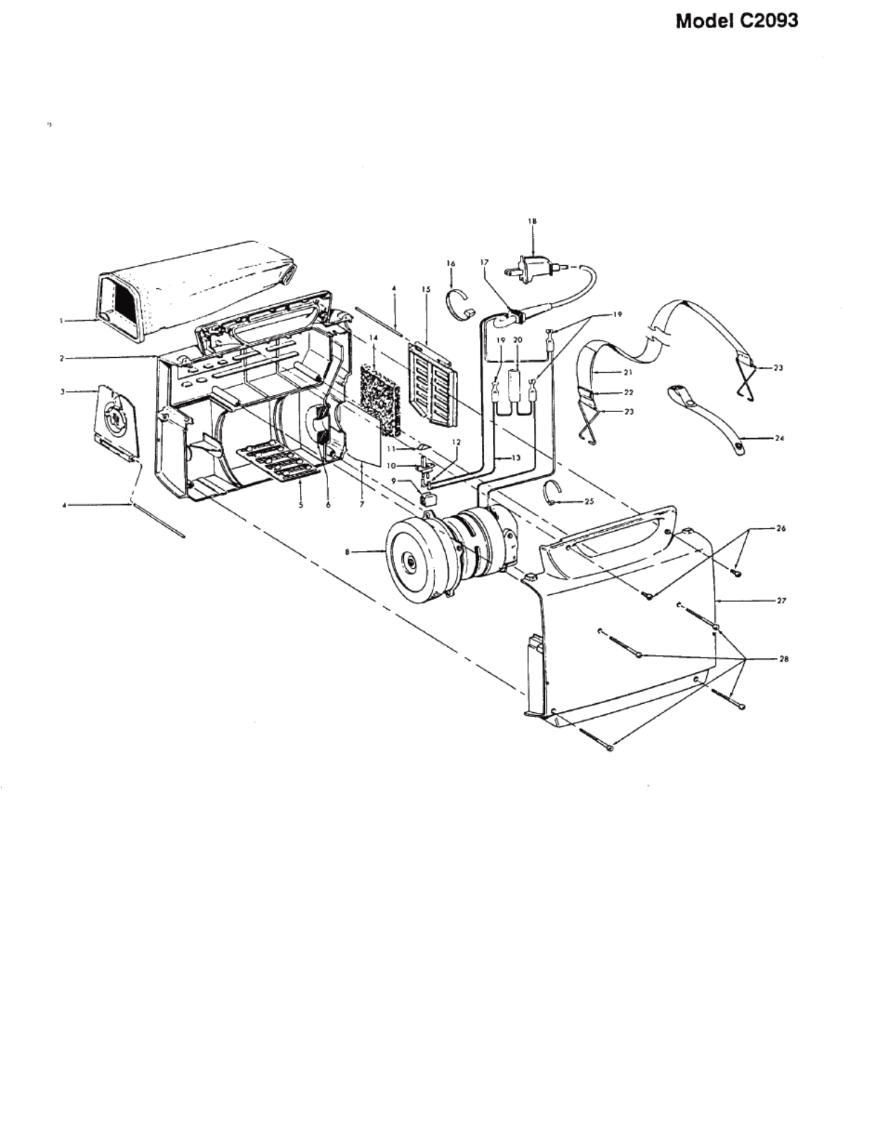 Hoover C2093 Owner's Manual