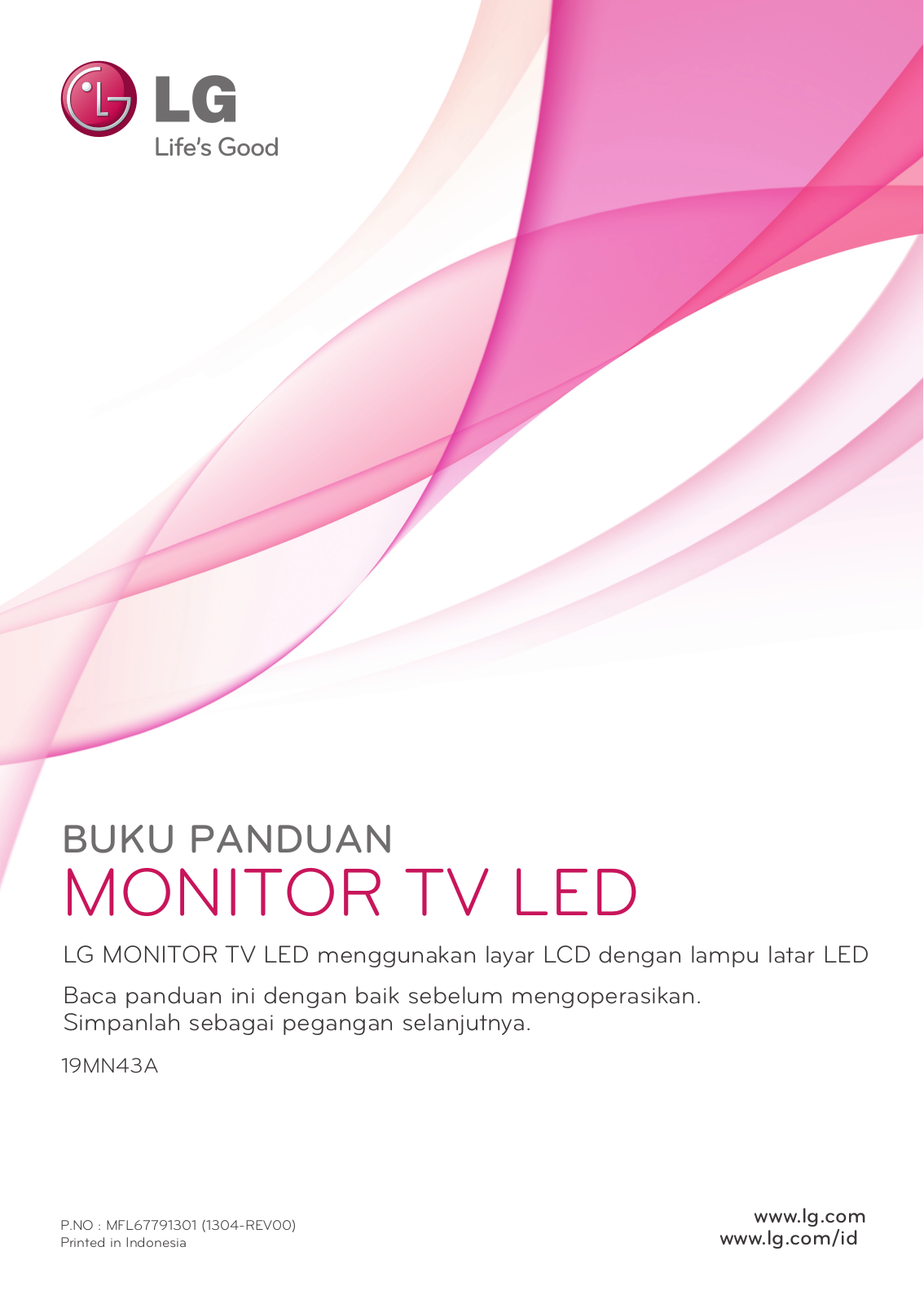 LG 19MN43A-PT Manual book