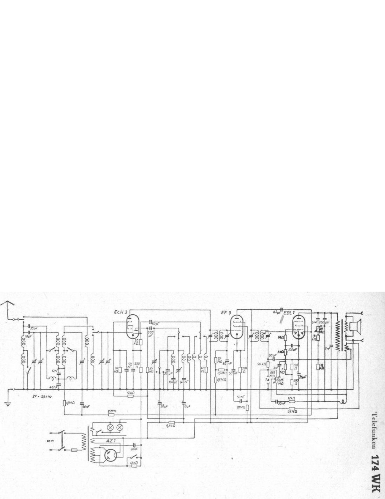 Telefunken 174 WK Service manual