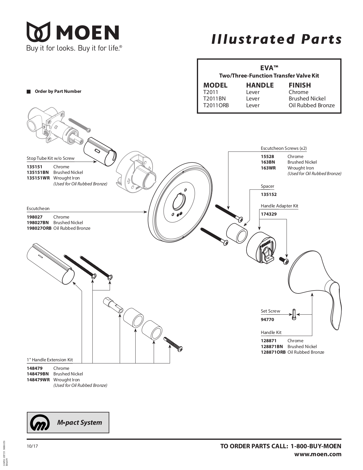 Moen NDPF1614 Specifications - ManualMachine.com