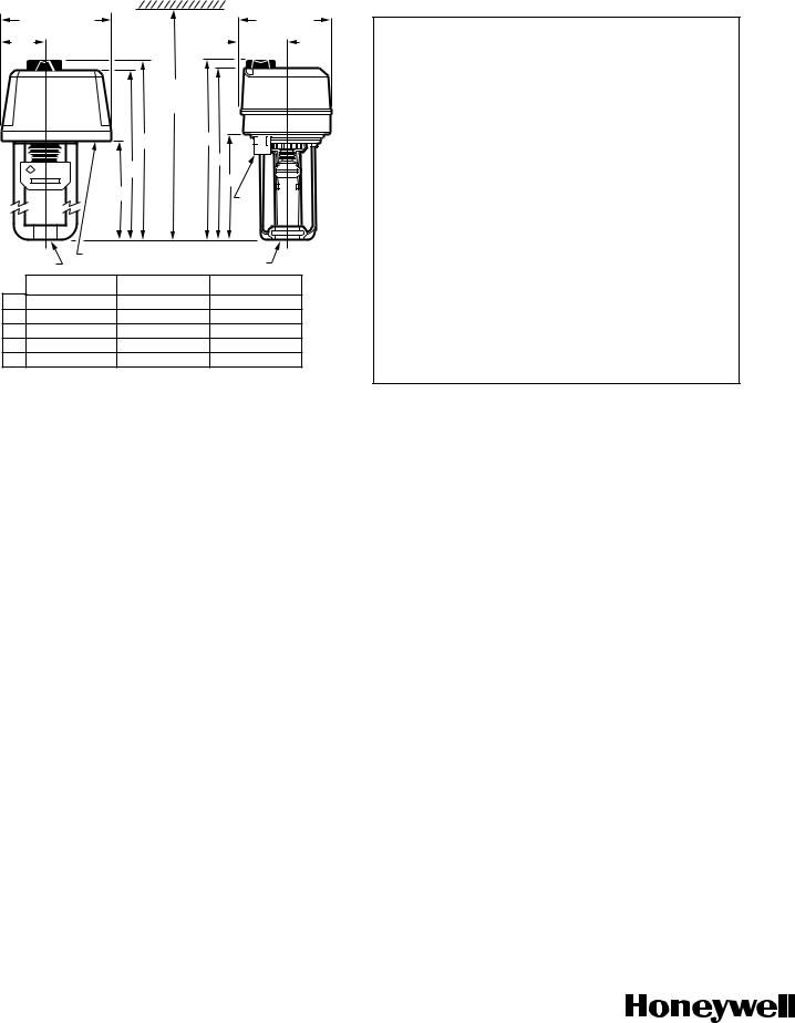 Honeywell ML4115, ML8115 Data Sheet