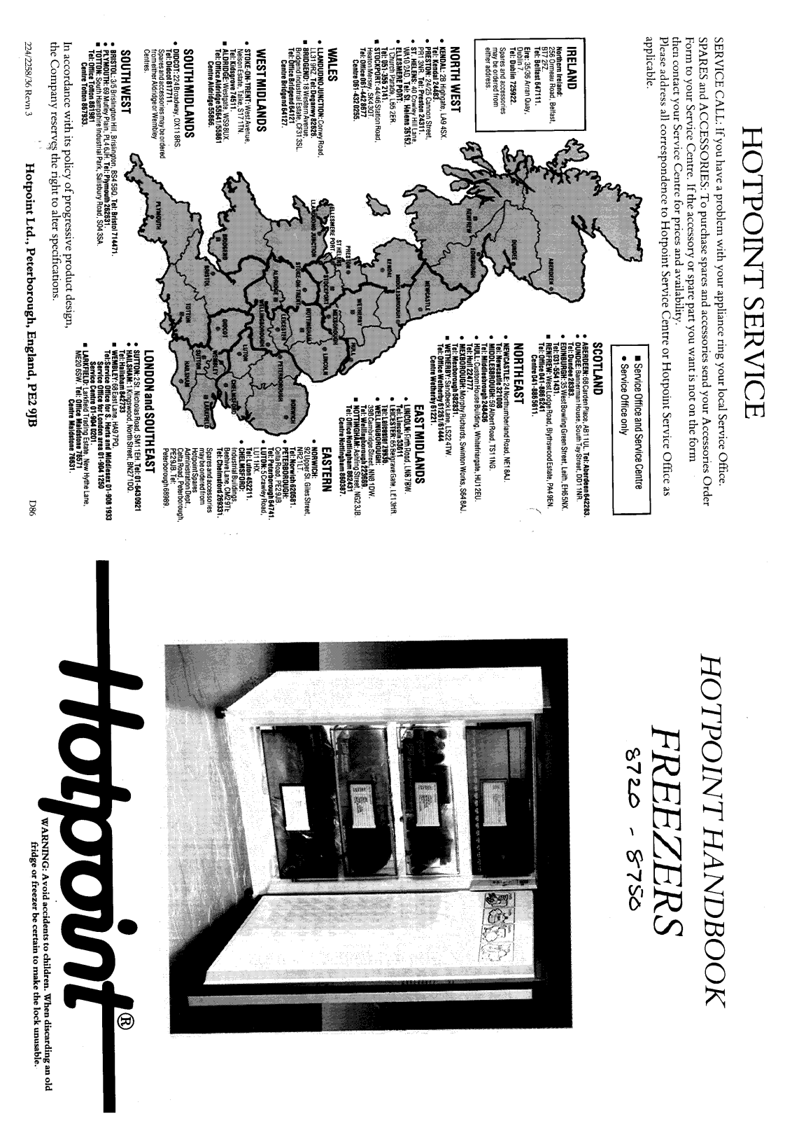 Hotpoint-Ariston HB8750 User Manual