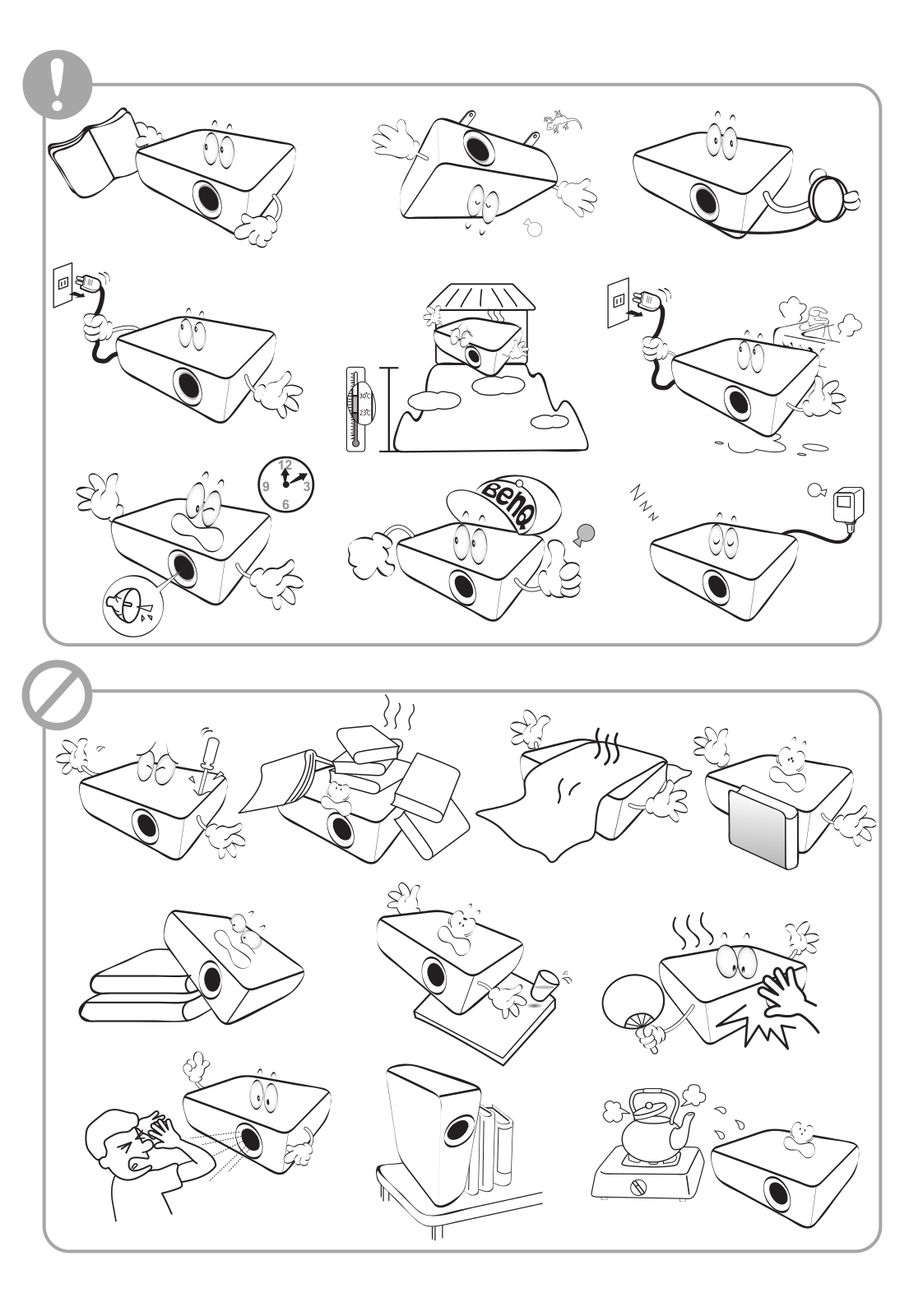 Benq 9H.JL877.13E Quick Start Guide