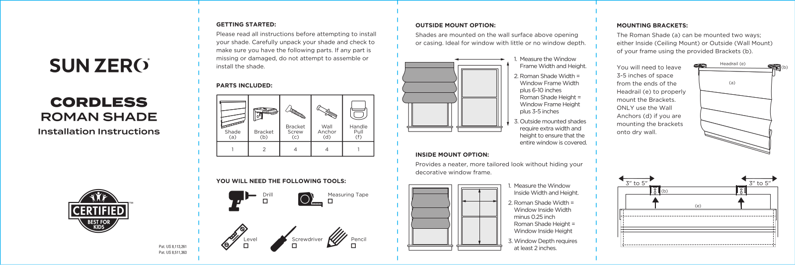 Sun Zero TDCO1153 w - ManualMachine.com