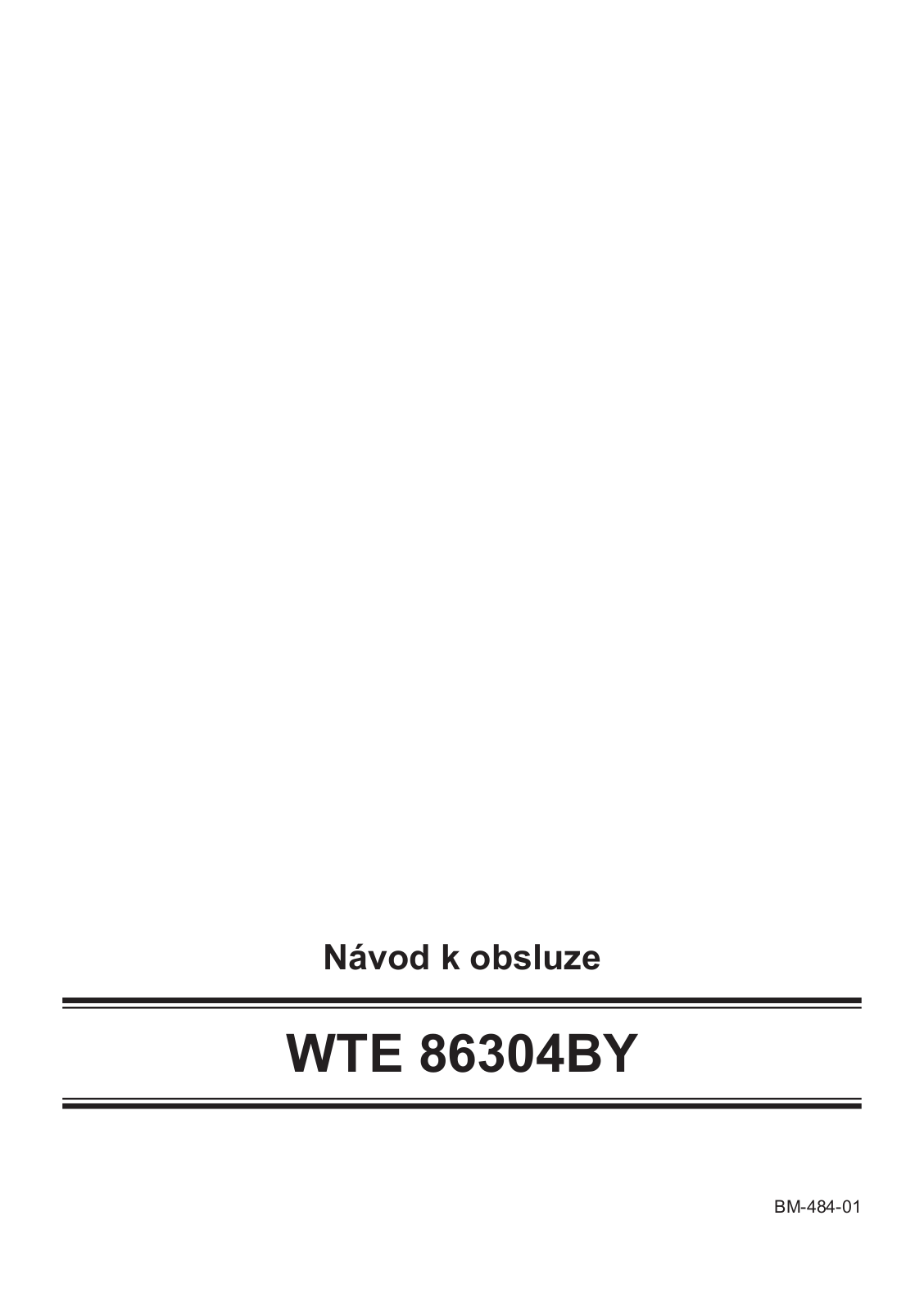 Bosch WTE 86304 BY User Manual