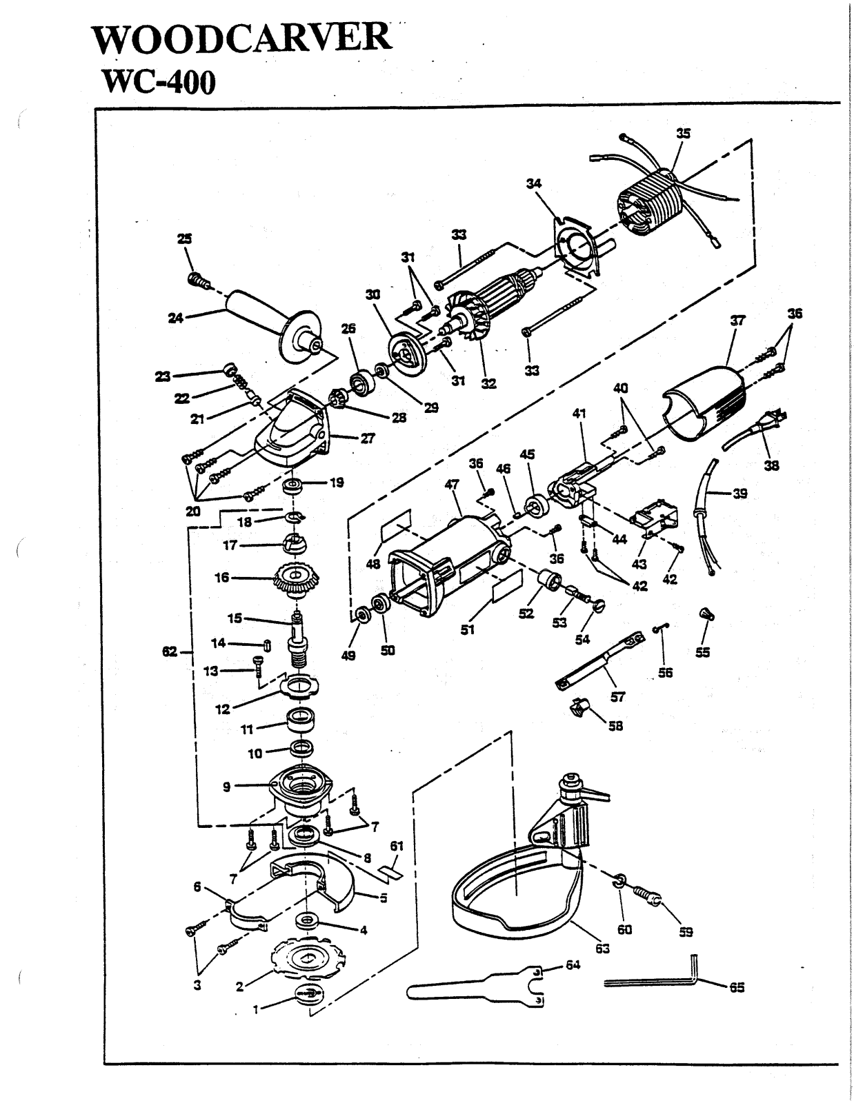 Ryobi WC400 User Manual