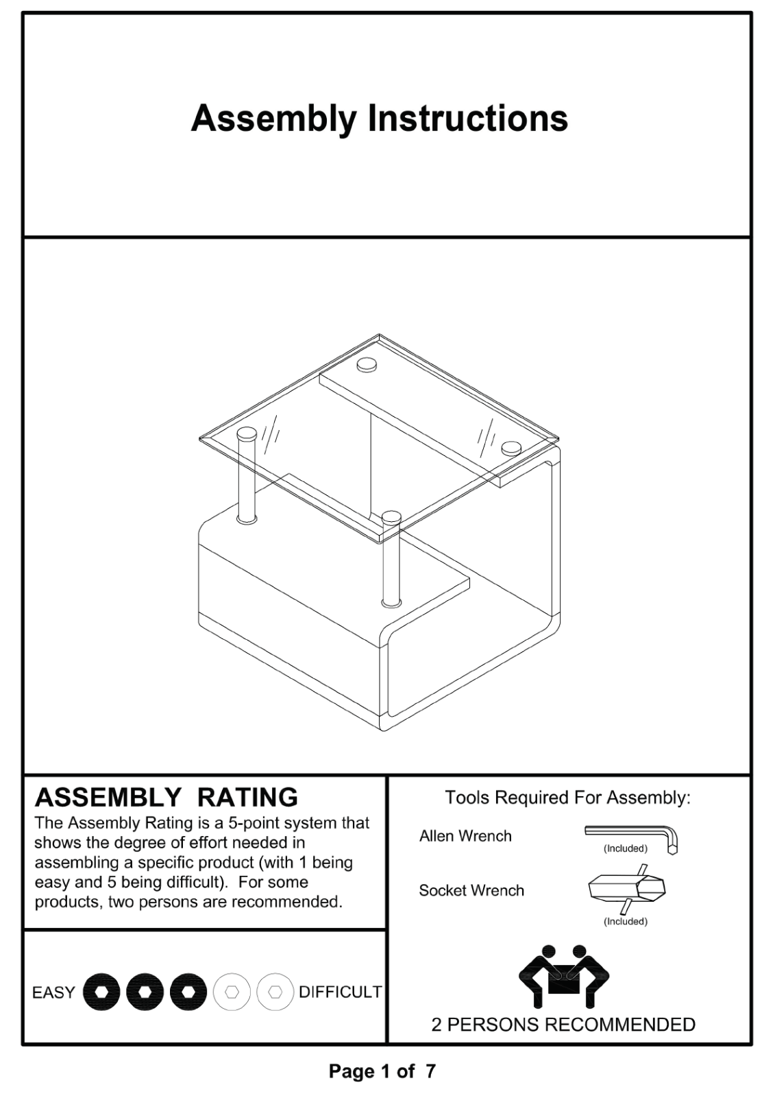 Wade Logan ORLS4276 Installation & Assembly - ManualMachine.com