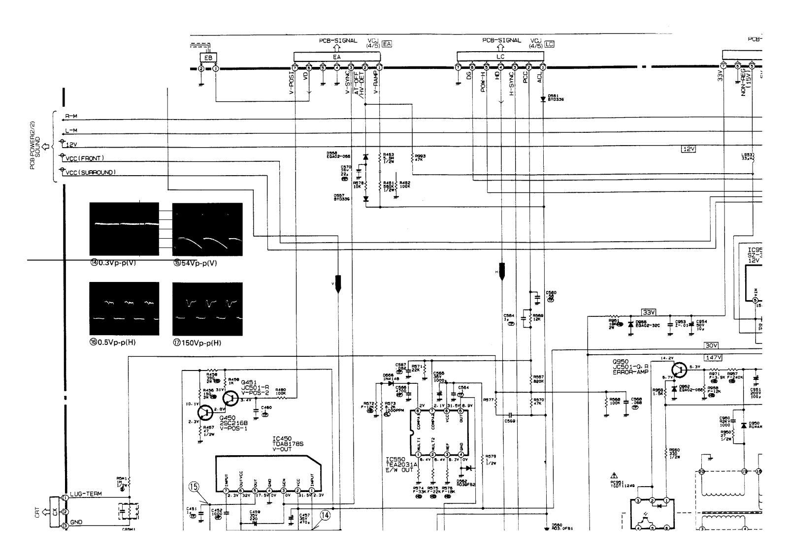 Mitsubishi CT-29AS1 Schematic