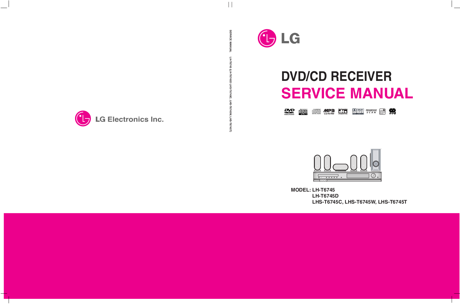LG LH-T6745 Service Manual