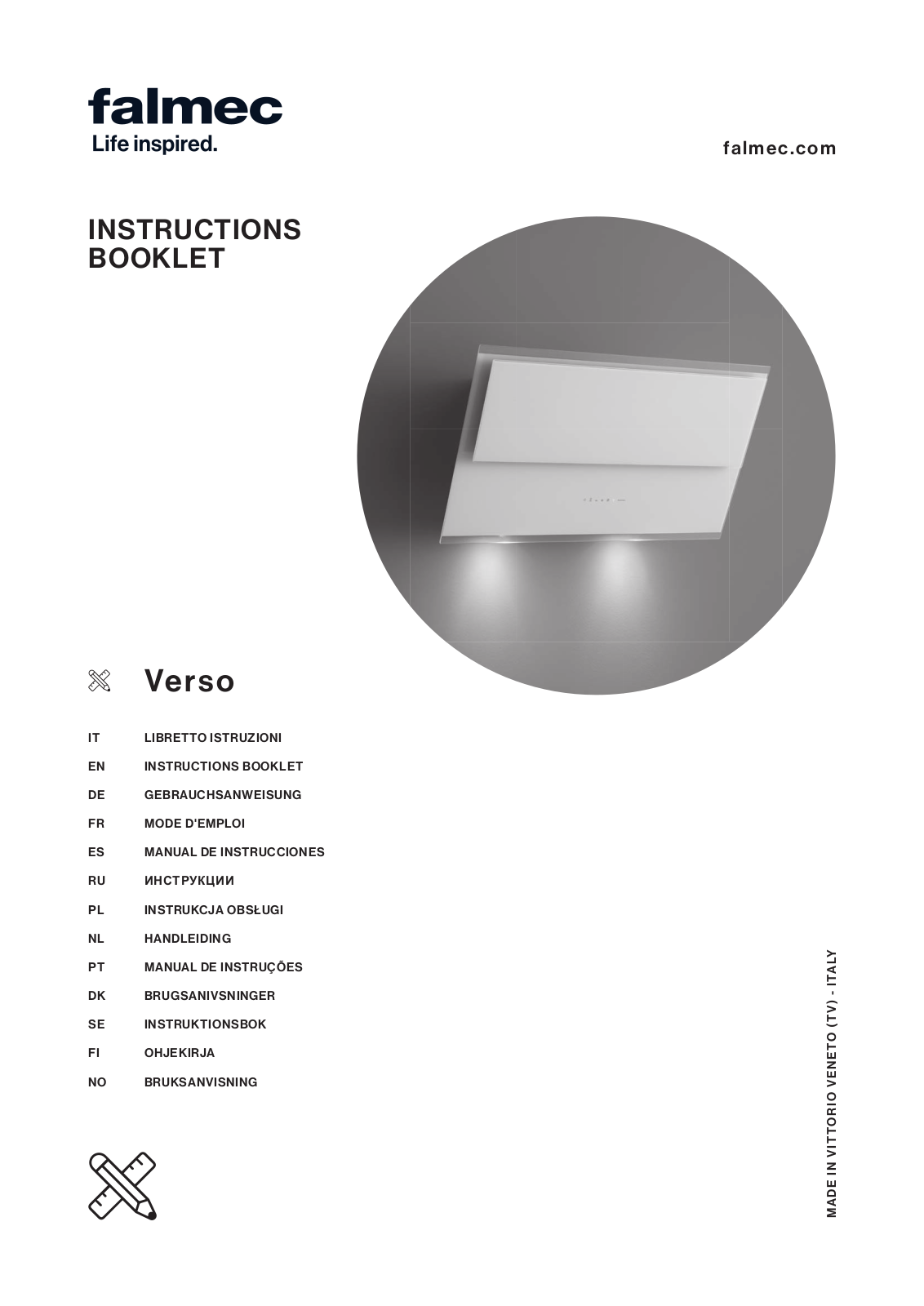 Falmec VERSO1220 User Manual